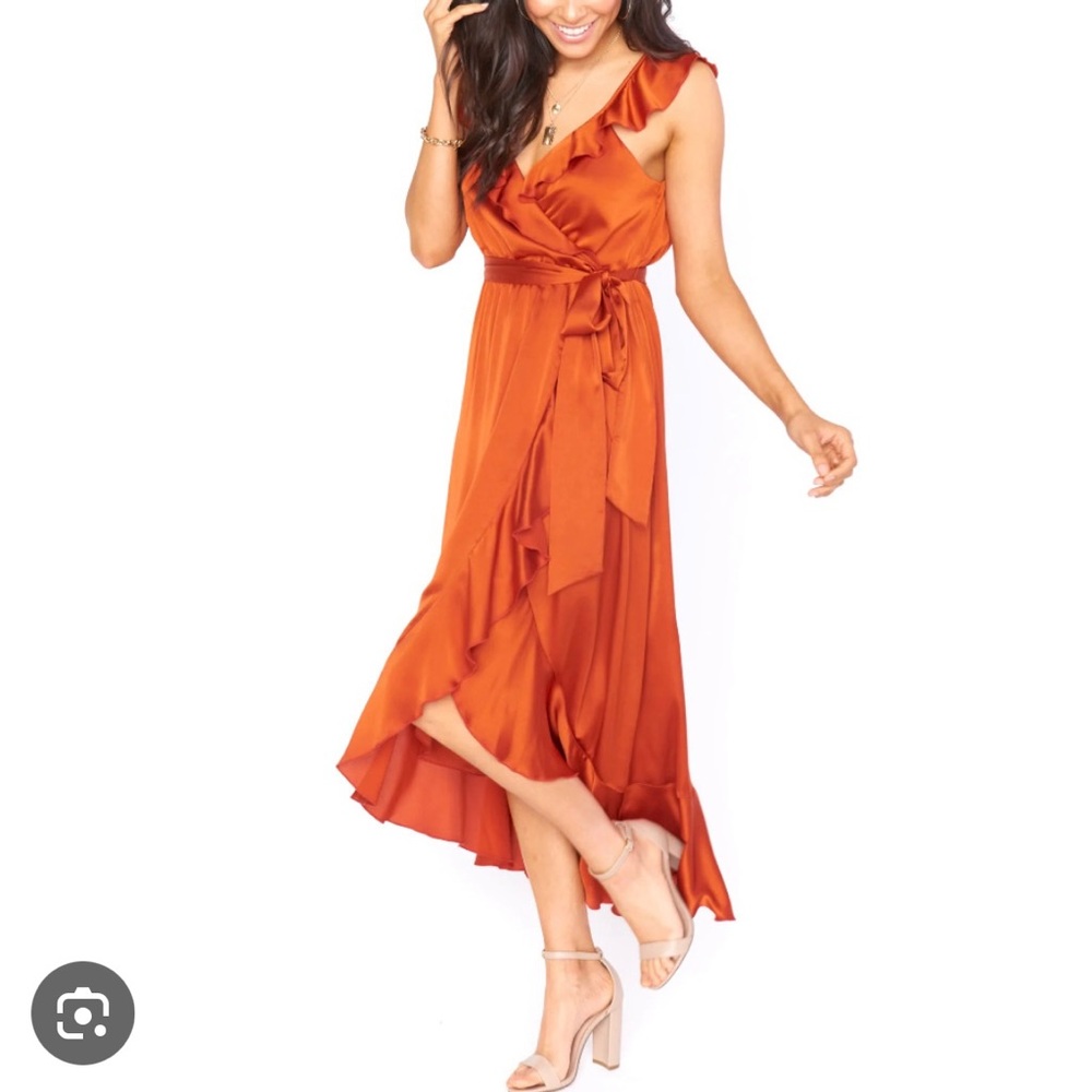 ShowMeYourMumu satin dress. New with Tags never worn size small
